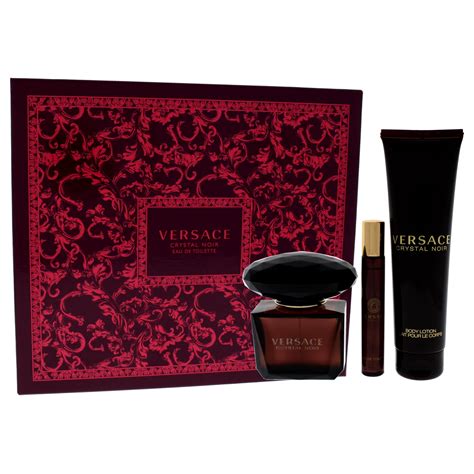 versace crystal noir parfume gift set|Versace Crystal Noir by gianni.